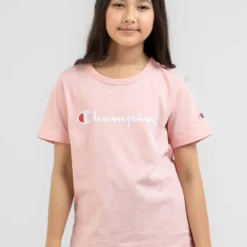 Champion Girls' Logo T-Shirt