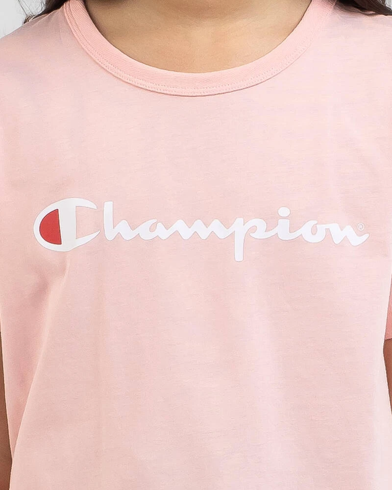 Champion Girls' Logo T-Shirt 6 Champion Girls' Logo T-Shirt - Image 4
