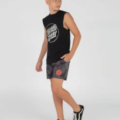 Santa Cruz Boys' Original Dot Shorts -Cheap Kiddo Cloth Store 20299684 05 LT XL