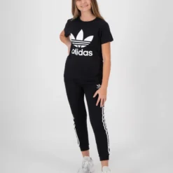 ADIDAS Girls' Trefoil Track Pants -Cheap Kiddo Cloth Store 20302034 01 LT XL