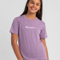 Champion Girls' Recycled Jersey T-Shirt