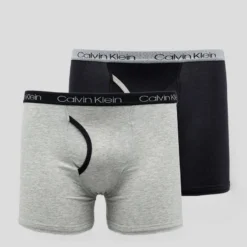 Calvin Klein Boys' Cotton Stretch Boxer Briefs 2 Pack