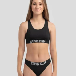 Calvin Klein Girls' Intense Power Bikini Set -Cheap Kiddo Cloth Store 20309688 01 RT XL