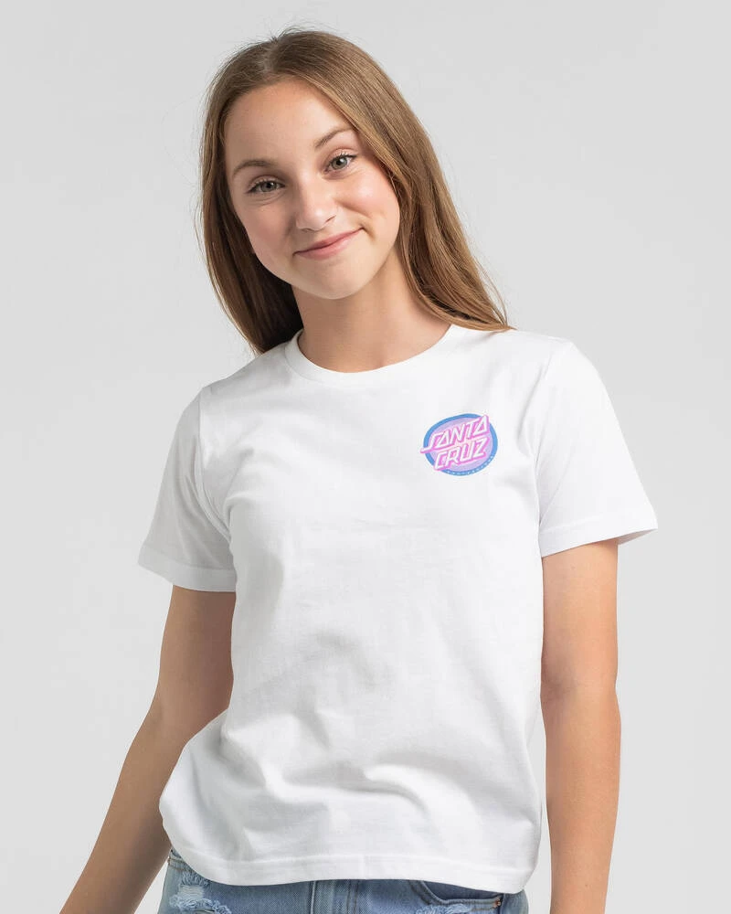 Santa Cruz Girls' Flex Dot T-Shirt 4 Santa Cruz Girls' Flex Dot T-Shirt - Image 2