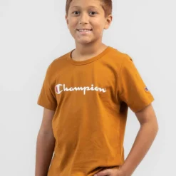 Champion Boys' Script T-Shirt
