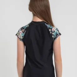 Billabong Girls' Island Dream Cap Sleeve Rash Vest 8 Billabong Girls' Island Dream Cap Sleeve Rash Vest -Cheap Kiddo Cloth Store 20320605 01 LT XL