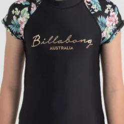 Billabong Girls' Island Dream Cap Sleeve Rash Vest 9 Billabong Girls' Island Dream Cap Sleeve Rash Vest -Cheap Kiddo Cloth Store 20320605 01 RT XL
