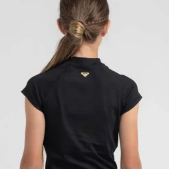 Roxy Girls' Best Life Short Sleeve Rash Vest -Cheap Kiddo Cloth Store 20320870 02 LT XL