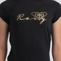 Roxy Girls' Best Life Short Sleeve Rash Vest -Cheap Kiddo Cloth Store 20320870 02 RT XL