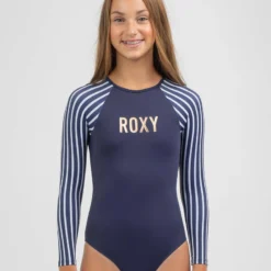Roxy Girls' Go Further Long Sleeve Surfsuit -Cheap Kiddo Cloth Store 20320889 01 RT XL