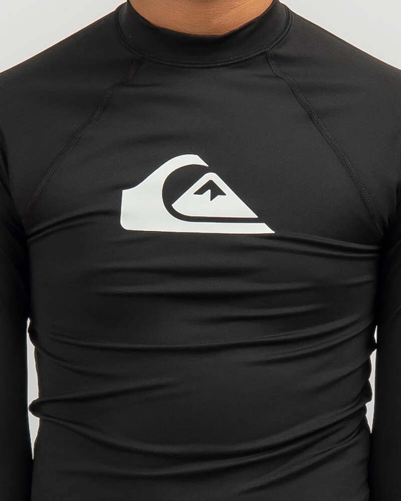 Quiksilver Boys' All Time Long Sleeve Wet Shirt 6 Quiksilver Boys' All Time Long Sleeve Wet Shirt - Image 4