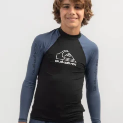 Quiksilver Boys' On Tour Long Sleeve Rash Vest