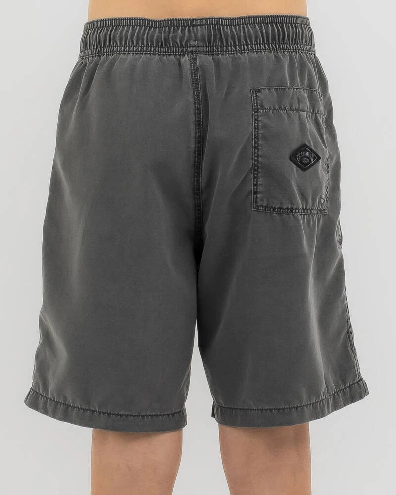 Billabong Boys' All Day Overdye Layback Beach Shorts 5 Billabong Boys' All Day Overdye Layback Beach Shorts - Image 3