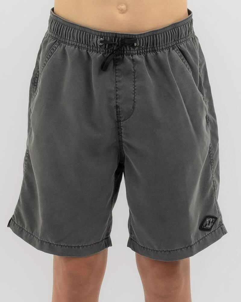 Billabong Boys' All Day Overdye Layback Beach Shorts 6 Billabong Boys' All Day Overdye Layback Beach Shorts - Image 4