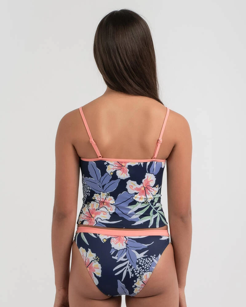 Roxy Girls' Summer Good Wave Tankini Set 7 Roxy Girls' Summer Good Wave Tankini Set - Image 5