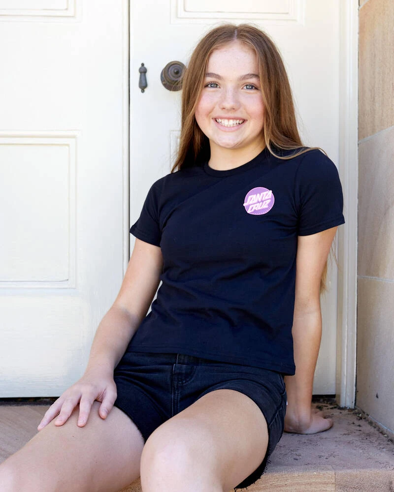 Santa Cruz Girls' Other Dot T-Shirt 4 Santa Cruz Girls' Other Dot T-Shirt - Image 2