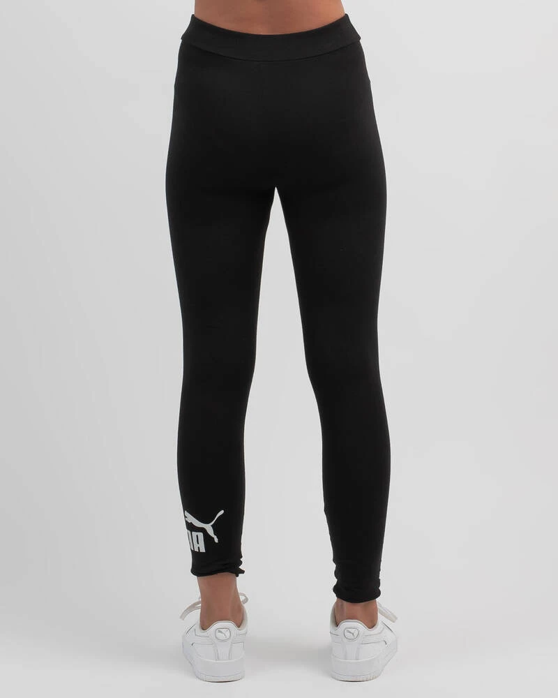 Puma Girls' Essential Logo Leggings 5 Puma Girls' Essential Logo Leggings - Image 3