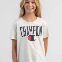 Champion Girls' Sporty Boxy T-Shirt