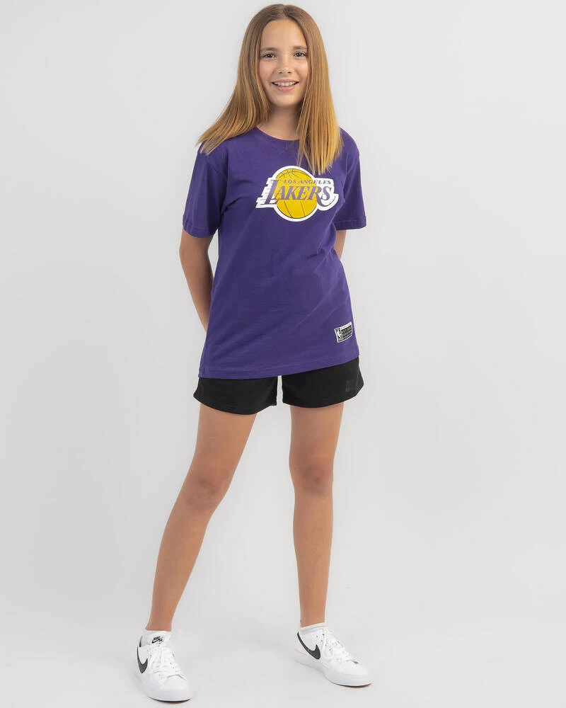 Mitchell & Ness Girls' NBA Front Logo T-Shirt 4 Mitchell & Ness Girls' NBA Front Logo T-Shirt - Image 2