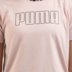 Puma Girls' Safari Glam T-Shirt -Cheap Kiddo Cloth Store 20338443 01 RT XL