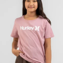 HURLEY Girls' OAO Core T-Shirt