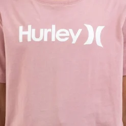 HURLEY Girls' OAO Core T-Shirt -Cheap Kiddo Cloth Store 20339674 03 RT XL
