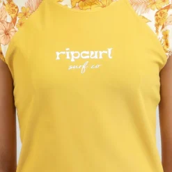 Rip Curl Girls' Cosmic Paradise Short Sleeve Rash Vest 9 Rip Curl Girls' Cosmic Paradise Short Sleeve Rash Vest -Cheap Kiddo Cloth Store 20340385 01 RT XL