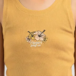 Rip Curl Girls' Cosmic Paradise Rib Tank Top -Cheap Kiddo Cloth Store 20340893 01 RT XL