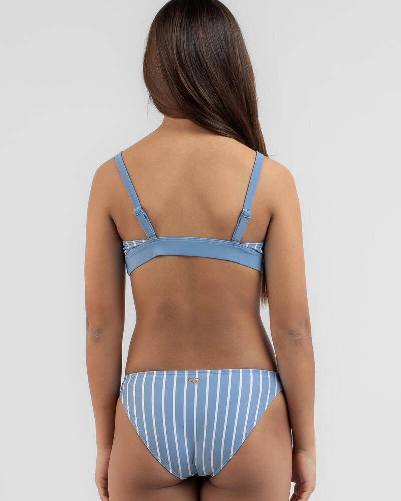 Roxy Girls' Sporty Spirit Bralette Bikini Set 5 Roxy Girls' Sporty Spirit Bralette Bikini Set - Image 3