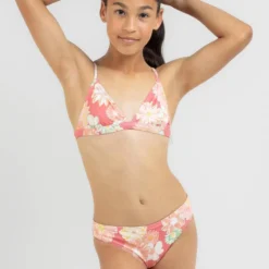 Roxy Girls' Vintage Mood Story Bikini Set