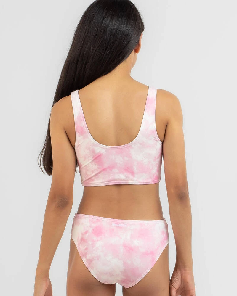 Billabong Girls' Pretty In Pink Crop Bikini Set 7 Billabong Girls' Pretty In Pink Crop Bikini Set - Image 5