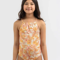 Rip Curl Girls' Cosmic Paradise One Piece Swimsuit 9 Rip Curl Girls' Cosmic Paradise One Piece Swimsuit -Cheap Kiddo Cloth Store 20341301 01 RT XL