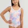 Rip Curl Girls' Surf Check One Piece Swimsuit -Cheap Kiddo Cloth Store 20341302 01 FT XL