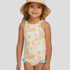 Billabong Toddlers' Sweet Sunset One Piece Swimsuit
