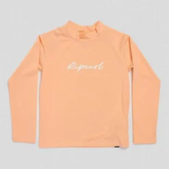 Rip Curl Toddlers' Long Sleeve Script Rash Vest -Cheap Kiddo Cloth Store 20342181 03 TP XL