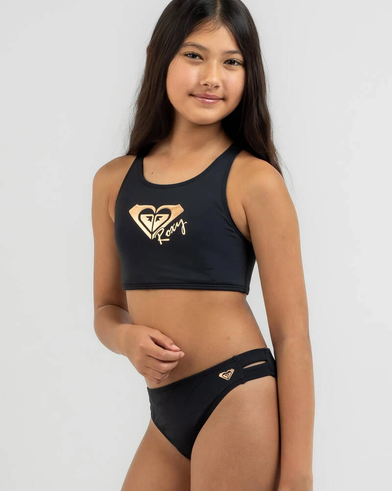 Roxy Girls' Core Bikini Set 4 Roxy Girls' Core Bikini Set - Image 2