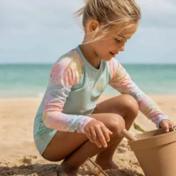 Roxy Toddlers' Fairy Beach Long Sleeve Rash Vest Set -Cheap Kiddo Cloth Store 20342524 01 BK XL