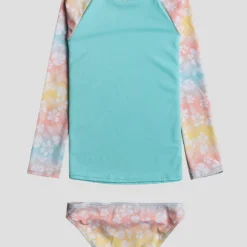 Roxy Toddlers' Fairy Beach Long Sleeve Rash Vest Set -Cheap Kiddo Cloth Store 20342524 01 RT XL