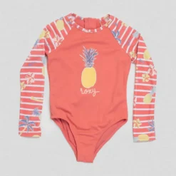 Roxy Toddlers' Little Pineapple Long Sleeve Surfsuit -Cheap Kiddo Cloth Store 20342532 01 RT XL