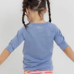 Roxy Toddlers' Beach Classics Short Sleeve Rash Vest 8 Roxy Toddlers' Beach Classics Short Sleeve Rash Vest -Cheap Kiddo Cloth Store 20342538 01 LT XL