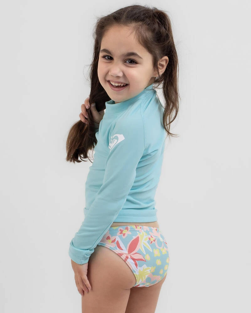 Roxy Toddlers' Long Sleeve Heater Rash Vest 4 Roxy Toddlers' Long Sleeve Heater Rash Vest - Image 2