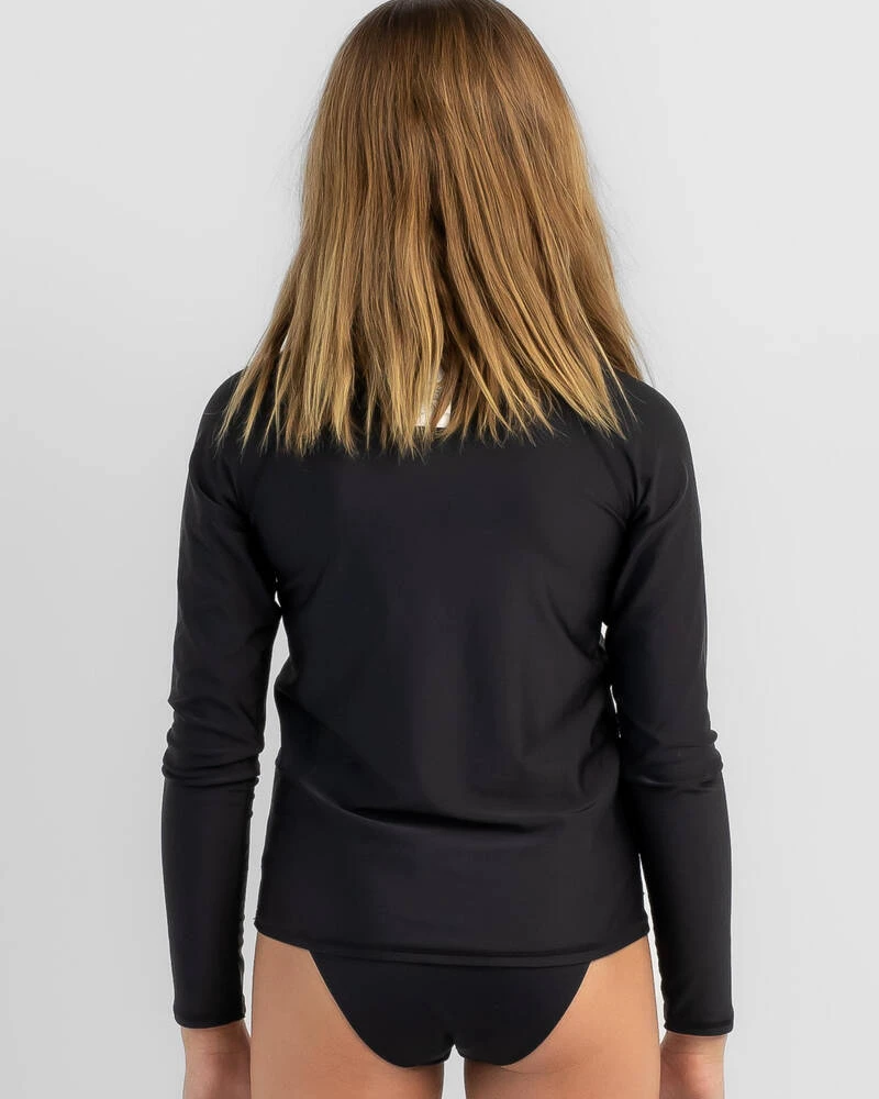 Billabong Girls' Changes Long Sleeve Rash Vest 5 Billabong Girls' Changes Long Sleeve Rash Vest - Image 3