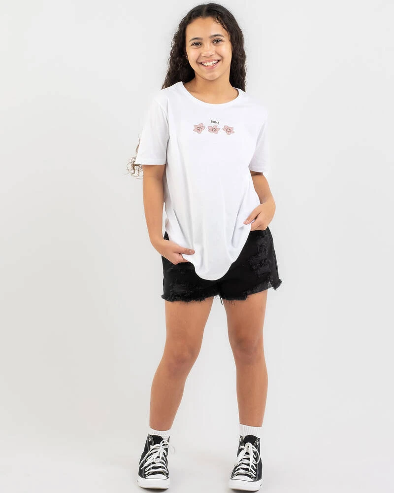 HURLEY Girls' Blossoming T-Shirt 4 HURLEY Girls' Blossoming T-Shirt - Image 2