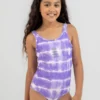 Rip Curl Girls' Cosmic Dye One Piece Swimsuit -Cheap Kiddo Cloth Store 20346076 01 FT XL