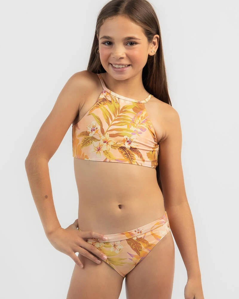 Rip Curl Girls' Sunday Swell Rash Vest Set 4 Rip Curl Girls' Sunday Swell Rash Vest Set - Image 2