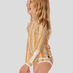 Rip Curl Toddlers' Dreamer Long Sleeve Rash Vest -Cheap Kiddo Cloth Store 20346113 01 BK XL