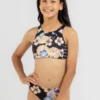 Roxy Girls' Swim For Good Time Crop Top Bikini Set 2 Roxy Girls' Swim For Good Time Crop Top Bikini Set -Cheap Kiddo Cloth Store 20346263 01 FT XL