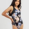 Roxy Girls' Swim For Good Time PT One Piece Swimsuit 2 Roxy Girls' Swim For Good Time PT One Piece Swimsuit -Cheap Kiddo Cloth Store 20346270 01 FT XL