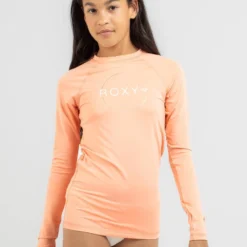 Roxy Girls' Beach Classics Long Sleeve Rash Vest