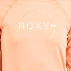 Roxy Girls' Beach Classics Long Sleeve Rash Vest -Cheap Kiddo Cloth Store 20346293 01 RT XL